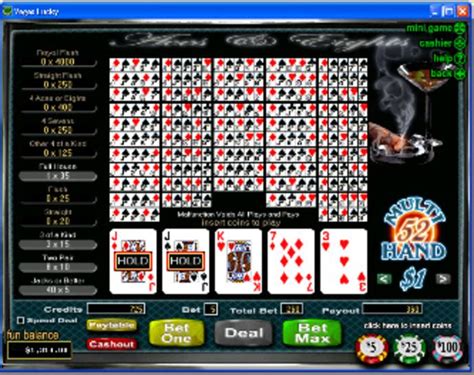 Игра Aces and Eights  52 Hands  играть бесплатно онлайн